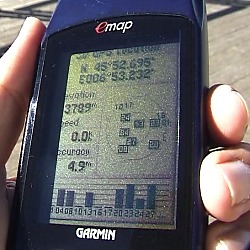GPS auf 3789m Höhe
